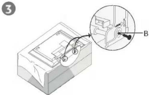 LG 42PC1RVA - MISE EN PLACE DU SOCLE - 3