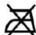 Orbegozo AHC 4150 - MEANING OF SYMBOLS APPEARING ON HEATING PAD - 8