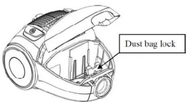 Orbegozo AP 7007 - Fitting and removing of microfiber dust bag - 2