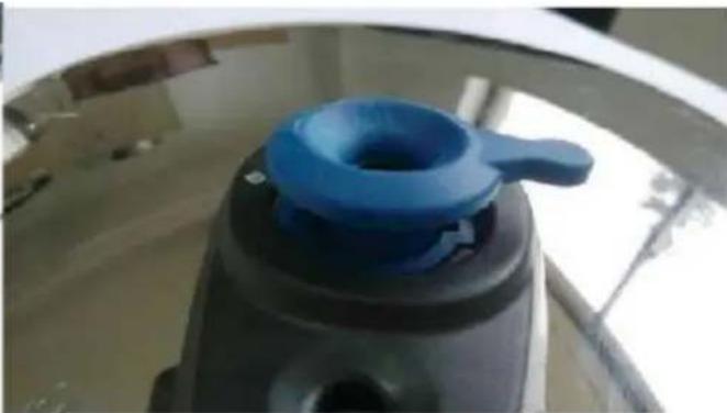Orbegozo HP 8006 - Removing the Pressure Valve - 2