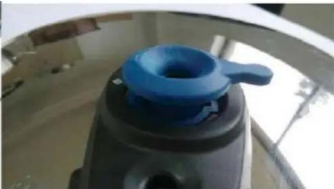 Orbegozo HP 10006 - Removing the Pressure Valve - 2