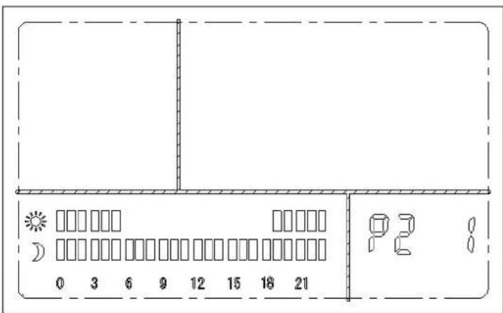 Orbegozo THA 200 - SETTING THE TIME AND PROGRAMMING THE TOWEL RAIL - 3