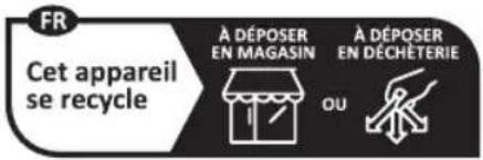 BOMANN KB 6011 CB - Signification du symbole « Poubelle » - 3
