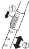BOMANN BS 9019 CB N - Teleskopowa rura ssaca - 1
