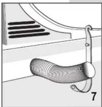 Campomatic D862L - CONNEXION DU TUYAU D'ÉVACUATION DE L'AIR - 1