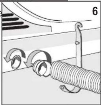 Campomatic D862L - COLLEGAMENTO DEL TUBO DI EVACUAZIONE ARIA - 1