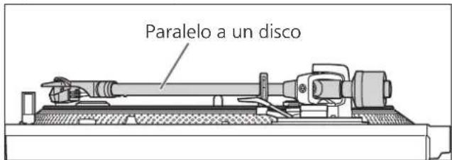 TECHNICS SL1200GR - Cuando no conoce la alta del cartucho (H) o cuando no va a utiliser la capsa de la cabeza suministrada - 1
