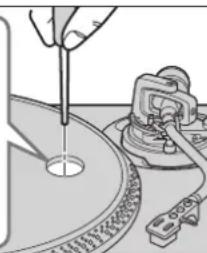 TECHNICS SL1200GR - Levylautasen käynnistys-/ jarrutusnopeudens saatäminen - 2