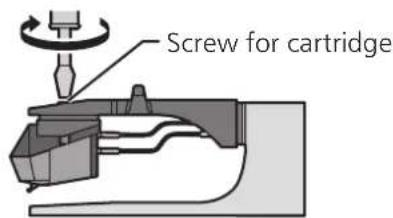 TECHNICS SL1200GR - Attach a cartridge (store-bought) tentatively. - 5