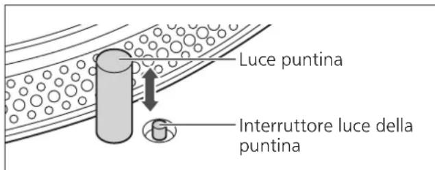 TECHNICS SL1200GR - Per illuminare la puntina - 1