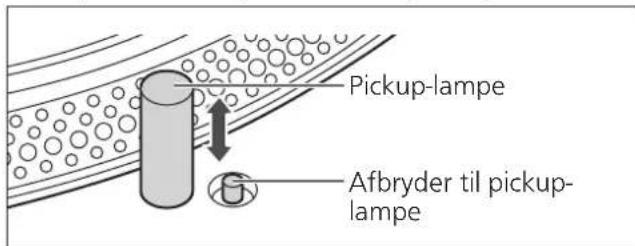TECHNICS SL1200GR - Belysning af pickup'en - 1