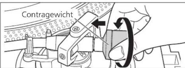 TECHNICS SL1200GR - Bevestig het contragewicht op hetijkenste deel van de toonarm. - 1