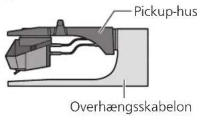TECHNICS SL1200GR - Juster pickup'ens overhäng. - 1