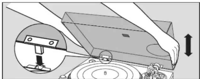 TECHNICS SL1200GR - Asenna polysuojus - 1