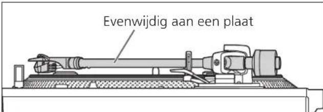 TECHNICS SL1200GR - Stel de hoogte af met de armhoogte-instelring. - 3