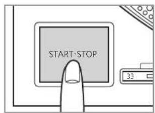 TECHNICS SL1200GR - Paina [START-STOP]-painiketta. - 3