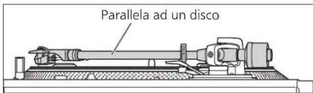 TECHNICS SL1200GR - Regolare l'altezza con l'anello di controlo altezza del braccio. - 3