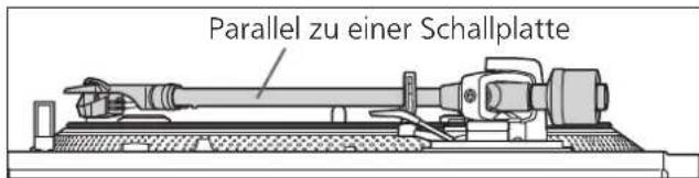 TECHNICS SL1200GR - Wenn Sie die Höhe des Tonabnehmers (H) nicht kennen, oder wenn Sie nicht den mitgelieferten Tonarmkopf benutzen - 1