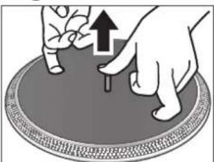 TECHNICS SL1200GR - Para retirar el Plato giratorio - 1