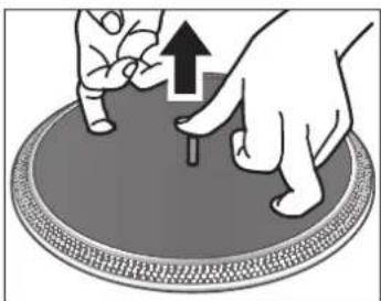 TECHNICS SL1200GR - To remove the turntable - 1