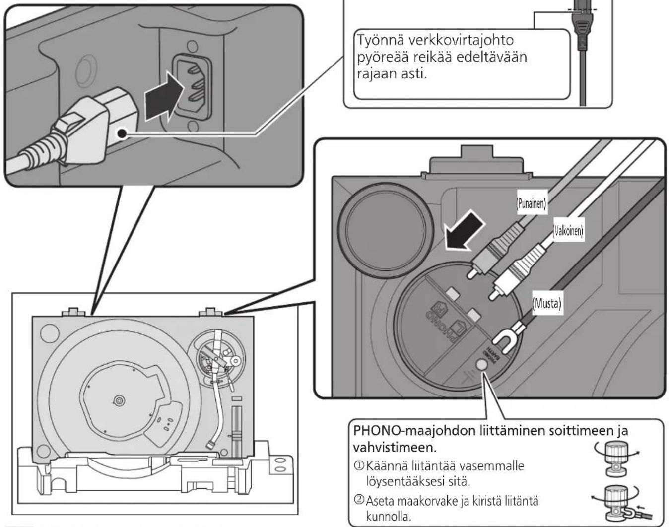 TECHNICS SL1200GR - Huomio - 1