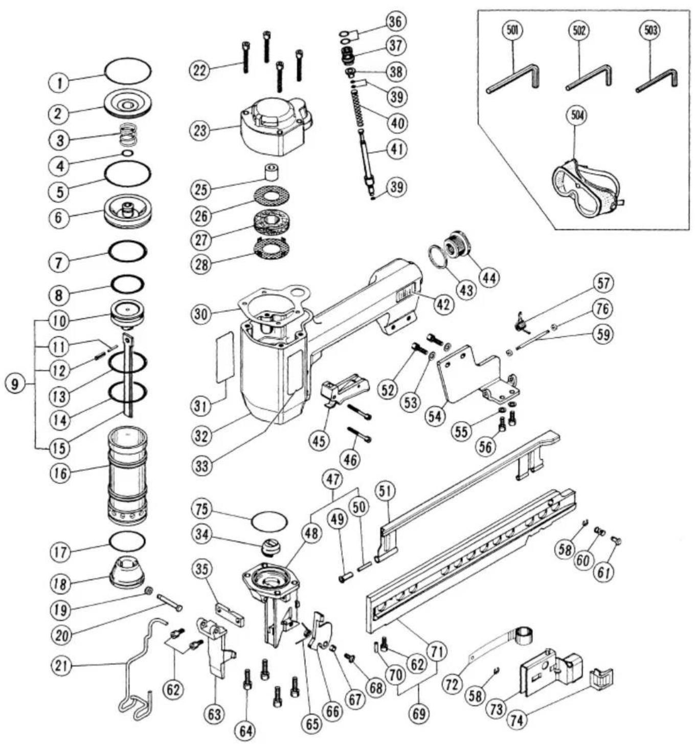 HITACHI N5008AB - HITACHI SERVICE CENTERS - 1