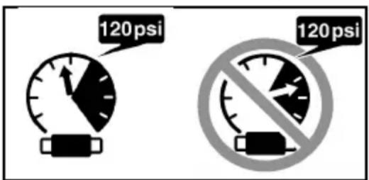 HITACHI N5008AB - DO NOT EXCEED 120 psi. - 1