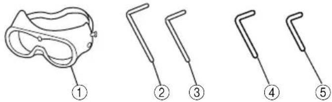HITACHI N5008AB - ACCESSOIRES STANDARD - 1