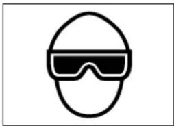 HITACHI N5008AC2 - OPERATORS AND OTHERS IN WORK AREA MUST WEAR SAFETY GLASSES WITH SIDE SHIELDS. - 1