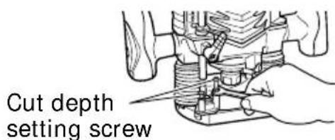 HITACHI M8V2 - Adjusting depth of cut - 4