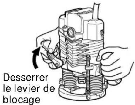 HITACHI M8V2 - Réglage de la profondeur de coupe - 2
