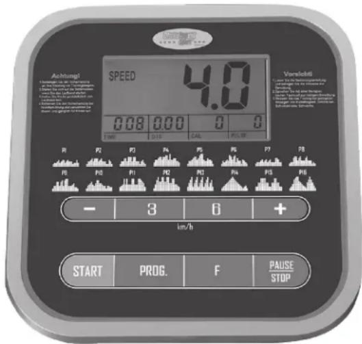 Christopeit CS 200 - USER MANUAL OF COMPUTER - 1