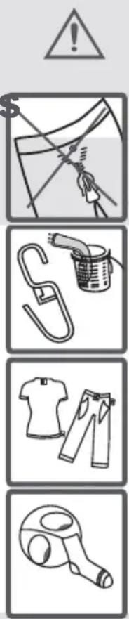 Orima ORM1281 - ATTENTION: AVERTISSEMENT: Les défauts qui résultat de l'introduction de pieces étrangères dans votre lave-linge ne sont pasouverts par la garantie. - 1