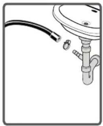 Orima ORM1281 - CHAPITRE -3: INSTALLATION DE VOTRE LAVE-LINGE (BRANCHEMENT DU TUYAU DE VIDANGE) - 1