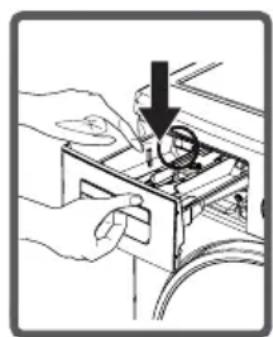 Orima ORM1281 - CHAPITRE -7: ENTRETIEN ET NETTOYAGE DE VOTRE LAVE-LINGE (TIROIR À LESSIVE) - 2