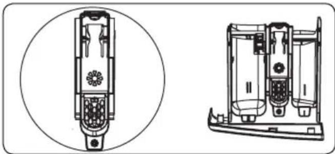 Orima ORM1281 - Compartmento para suavizante, almidon y detergente: - 1