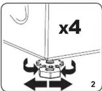 Orima ORM1281 - Adjusting the Feet / Adjusting Adjustable Stays - 2