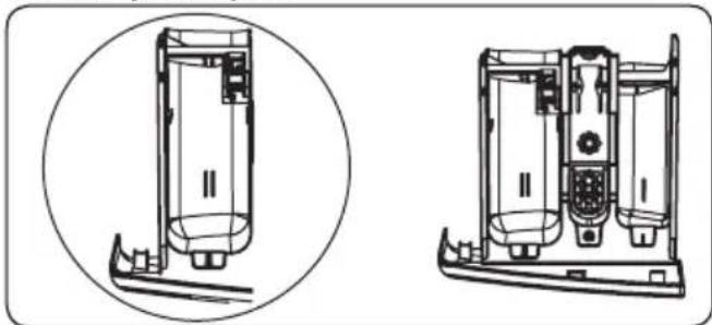 Orima ORM1281 - Compartmento para detergente del lavado principal: - 1