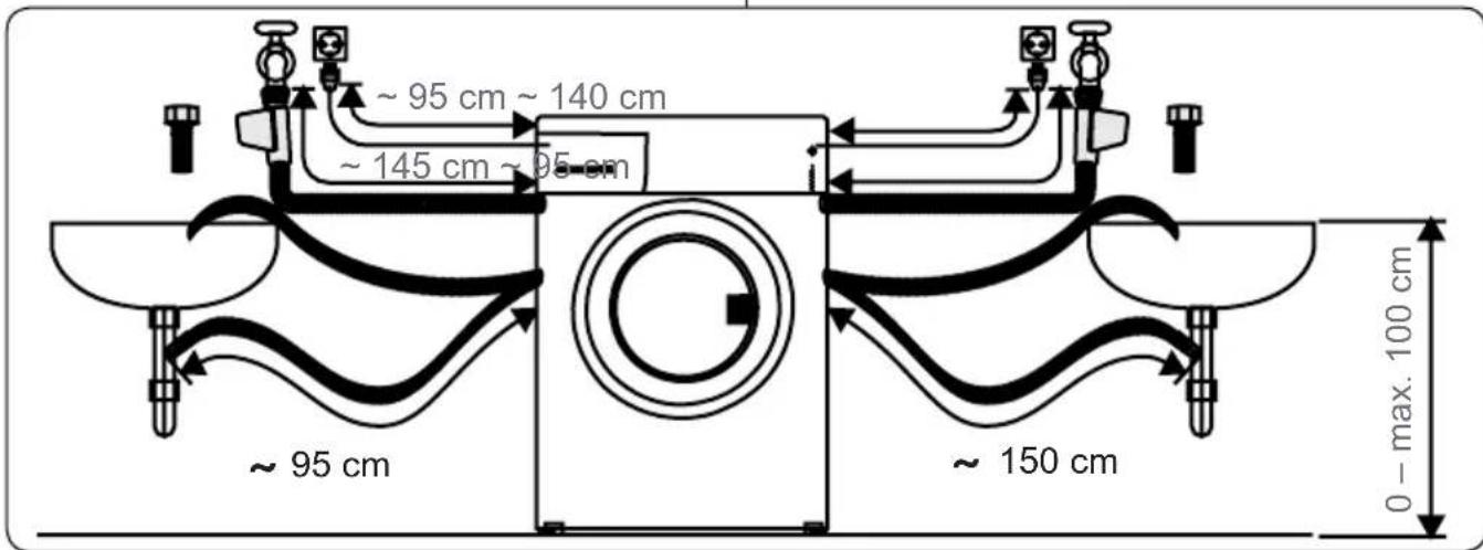 Orima ORM1281 - Conexão da Mangueira de Entrada de Água - 2