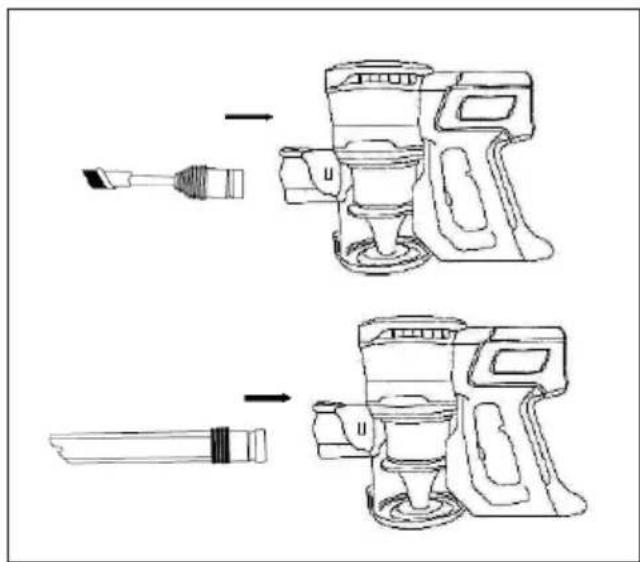 Klarstein Clean Butler 4G Silent - Using the accessories - 1