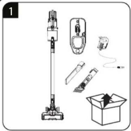 GRUNDIG VCP 3930 - In 1 Cordless Vacuum Cleaner - 4