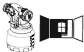 WAGNER W 890 Flexio - Réglage de la forme de jet désiré (Façade amovible Wall Extra I-Spray) - 1