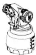 WAGNER W 890 Flexio - Instelling van de materiaalhoeveelheid (Wall Extra I-Spray spuitopzet) - 1