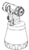 WAGNER W 890 Flexio - Adjusting the Material Volume (Standard spray attachment) - 1