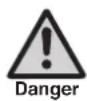 WAGNER Control Pro 350 R - Danger d'explosion et de feu pendant la projection par sources d'inflammation - 1