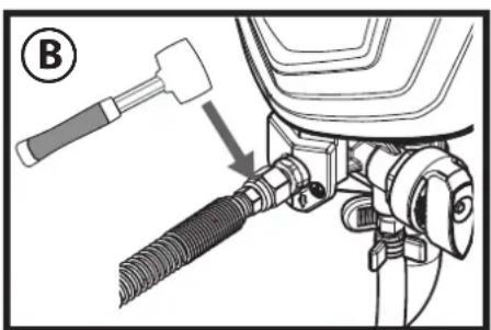 WAGNER Control Pro 350 R - Hilfe bei Ansaugproblemen - 3