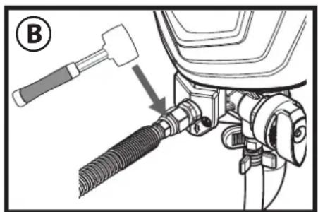 WAGNER Control Pro 350 M - Hilfe bei Ansaugproblemen - 3