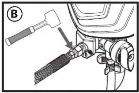 WAGNER Control Pro 350 M - Guida in caso di problemi con il systemà di aspirazione - 3