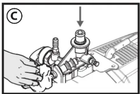 WAGNER Control Pro 350 M - Ajutor la problema de aspirare - 4