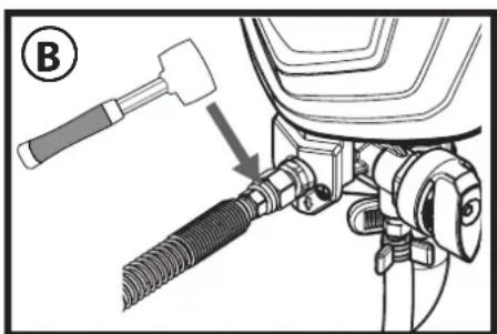 WAGNER Control Pro 250 M - Hilfe bei Ansaugproblemen - 3